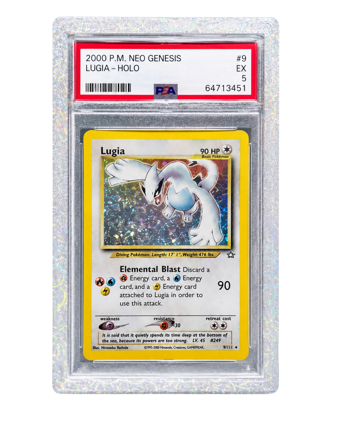 HardGuard Snow White PSA slab guard protecting graded card edges with premium white frame