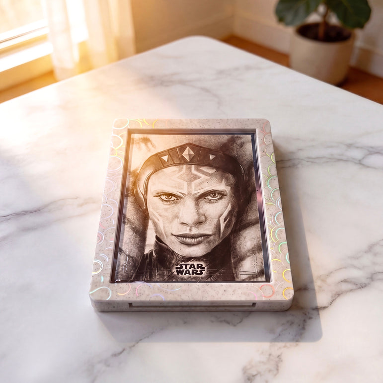 TopGuard – Top Loader Card Protector for Pokémon, Sports Cards & TCG (Galaxy Holo Case)