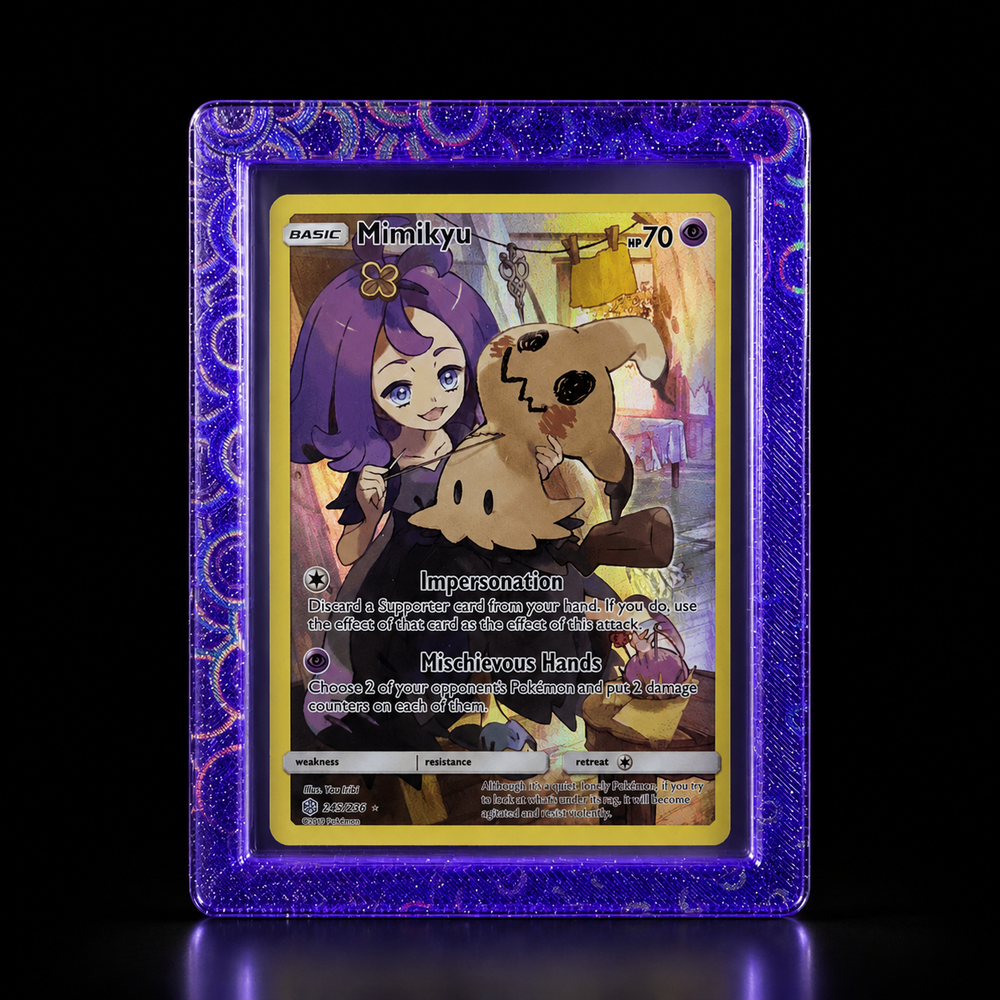 (Amethyst Gemstome) TopGuard – Top Loader Card Protector - shophardguard