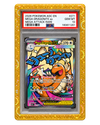 HardGuard® Signature PSA Slab Guard protecting graded trading card with premium color-matched frame and secure four-corner snap fit