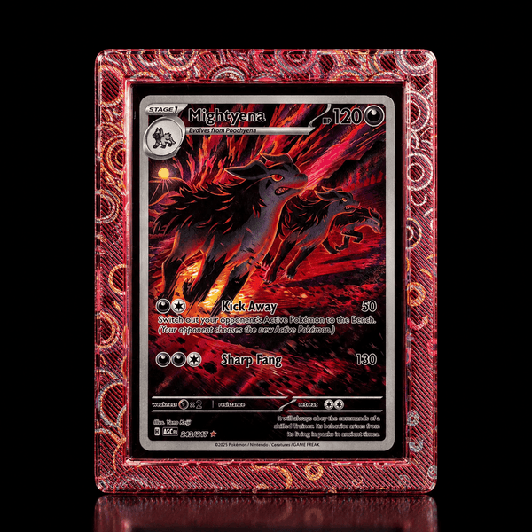 (LIMITED)TopGuard Black/Red Galaxy – Top Loader Card Protector - shophardguard