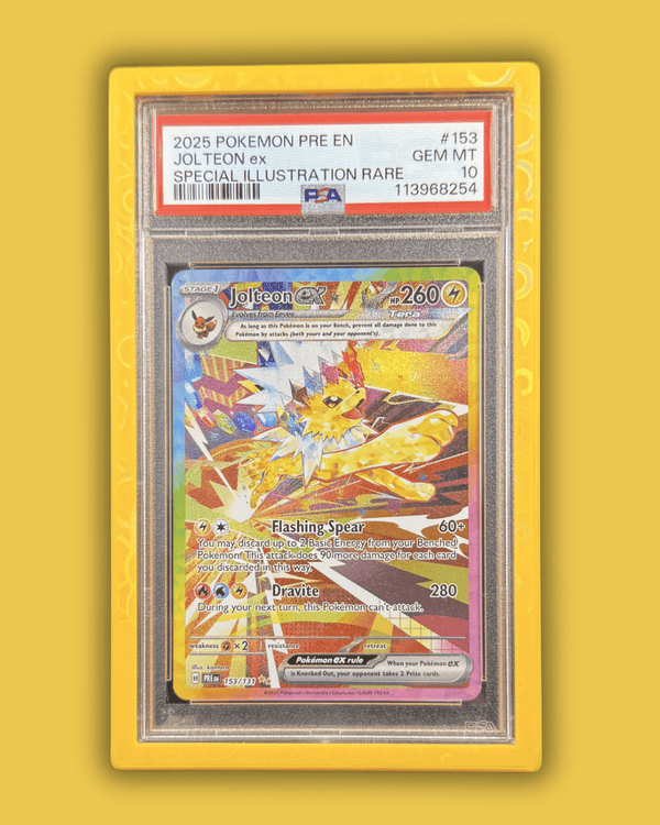 PSA/CGC Slab Bumper Protector Guard (Yellow Holo) PSA HardGuard - shophardguard