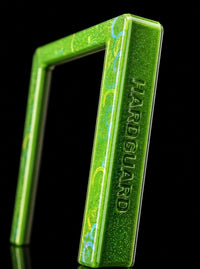 (Stained Glass Green) TopGuard - Top Loader Card Protector - shophardguard