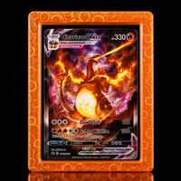 (Stained Glass Orange) TopGuard – Top Loader Card Protector - shophardguard