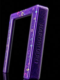 (Stained Glass Purple) TopGuard - Top Loader Card Protector - shophardguard