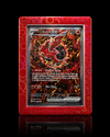 (Stained Glass Red) TopGuard – Top Loader Card Protector - shophardguard