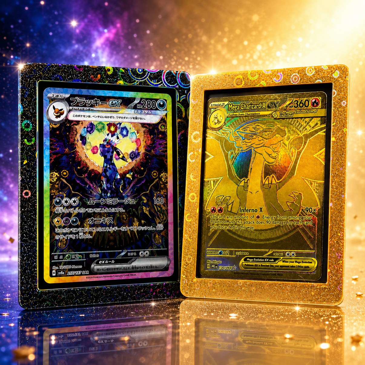 TopGuard™ Black Galaxy & Gold Rush Bundle | Top Loader Guard Bundle - shophardguard