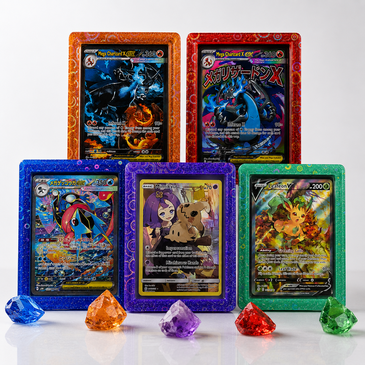 TopGuard™ Gemstone 5-Pack | Top Loader Guard Bundle - shophardguard